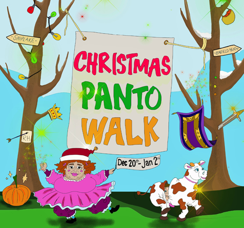 Christmas Panto Walk poster